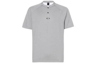 Image of Oakley Ergonomic Evolution Polo Short Sleeve - Mens, Granite Heather, Small, 434326-24L-S