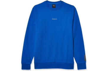 Image of Oakley Evolution Patch Crewneck - Mens, Uniform Blue, Extra Large, FOA400454-6UN-XL