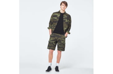 Image of Oakley Evolution Patch Short Sleeve Tee - Mens, Blackout, 2XL, FOA400460-02E-XXL