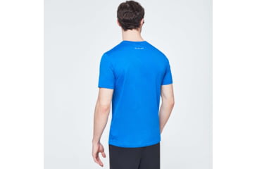 Image of Oakley Evolution Patch Short Sleeve Tee - Mens, Uniform Blue, Large, FOA400460-6UN-L