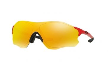 Image of Oakley EVZERO PATH A OO9313 Single Vision Prescription Sunglasses OO9313-931309-38 - Lens Diameter 38 mm, Frame Color Infrared
