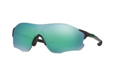 Image of Oakley EVZERO PATH OO9308 Single Vision Prescription Sunglasses OO9308-930808-38 - Lens Diameter 38 mm, Frame Color Polished Black