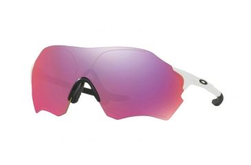 Image of Oakley EVZERO RANGE OO9327 Single Vision Prescription Sunglasses OO9327-932710-38 - Lens Diameter 38 mm, Frame Color Matte White