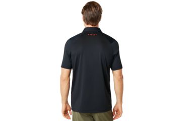 Image of Oakley Exploded Ellipse Golf Polo Short Sleeve - Mens, Blackout, 2XL, 434310-02E-XXL