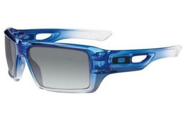 Image of Oakley Eyepatch 2 Blue/Clear Fade Frame Progressive Rx Sunglasses OO9136-02