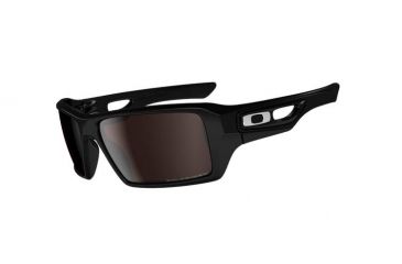 Image of Oakley Eyepatch 2 Polished Black Frame w/ OO Black Iridium Polarized Lenses Men's Sunglasses OO9136-07