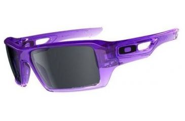 Image of Oakley Eyepatch 2 Purple/ClrFade Frame w/ Grey Polarized Lenses Sunglasses OO9136-10