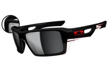 Image of Oakley Eyepatch 2 Sunglasses - Troy Lee Design Polished Black Frame and Black Iridium Lens OO9136-15