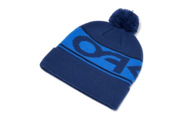 Image of Oakley Factory Cuff Beanie - Mens, Dark Blue, One Size, 911432-609-U