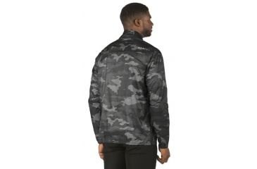 Image of Oakley Factory Lite 1/4 Zip, Jet Black, Medium 412040-01K-MD