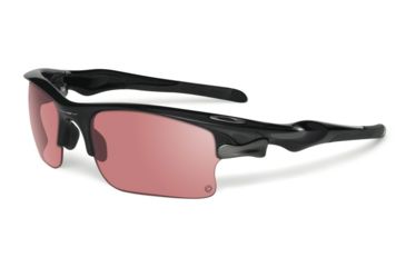 Image of Oakley FAST JACKET XL OO9156 Progressive Prescription Sunglasses OO9156-915609-71 - Lens Diameter 71 mm, Frame Color Polished Black