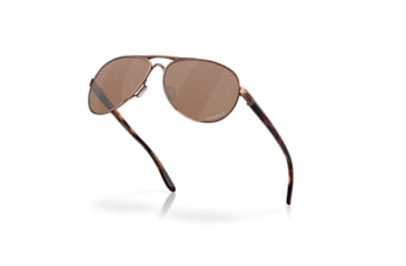 Image of Oakley Feedback OO4079 Progressive Prescription Sunglasses OO4079-407931-59 - Lens Diameter 59 mm, Frame Color Rose Gold