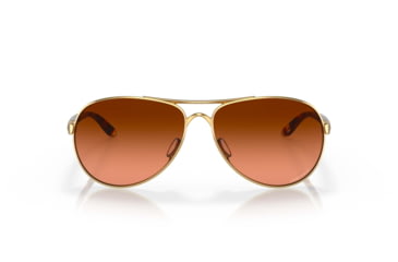Image of Oakley Feedback OO4079 Sunglasses - Womens, Polished Gold, 59, OO4079-407941-59