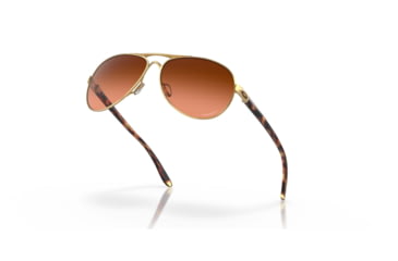 Image of Oakley Feedback OO4079 Sunglasses - Womens, Polished Gold, 59, OO4079-407941-59