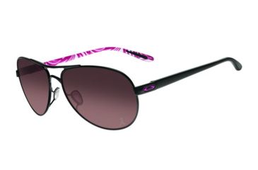 Image of Oakley Feedback Sunglasses Polished Black Frame, G40 Black Gradient Lens-OO4079-13