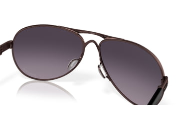 Image of Oakley Feedback Sunglasses, Satin Grenache, Prizm Black Gradient, Prizm Black Gradient, OO4079-4859