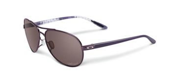 Image of Oakley Feedback Womens Sunglasses, Blackberry Frame, OO Grey Polarized Lens OO4079-10