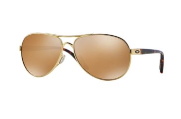 Image of Oakley FEEDBACK OO4079 Single Vision Prescription Sunglasses OO4079-407904-59 - Lens Diameter 59 mm, Frame Color Polished Gold