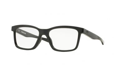 Image of Oakley FENCELINE OX8069 Single Vision Prescription Eyeglasses 806901-53 - Polished Black Frame