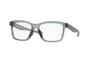 Image of Oakley FENCELINE OX8069 Single Vision Prescription Eyeglasses 806903-53 - Grey Smoke Frame