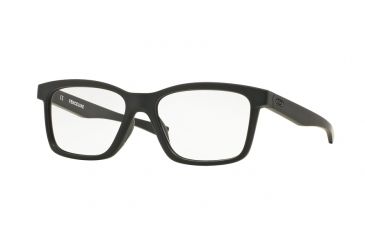 Image of Oakley FENCELINE OX8069 Single Vision Prescription Eyeglasses 806906-53 - Satin Black Frame