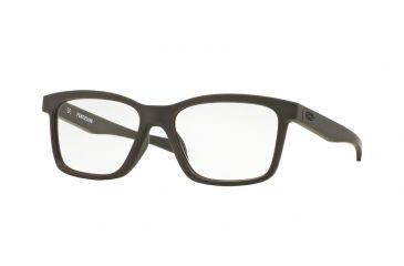 Image of Oakley FENCELINE OX8069 Single Vision Prescription Eyeglasses 806907-53 - Satin Flint Frame