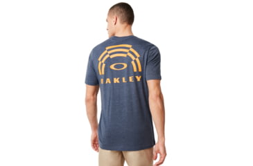 Image of Oakley Fhr Tribute Tee - Mens, Foggy Blue Hthr, Large, 457540-6FH-L