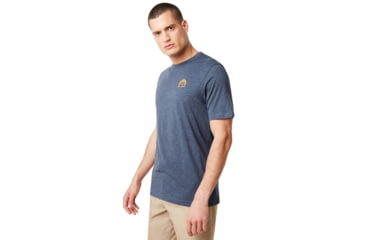Image of Oakley Fhr Tribute Tee - Mens, Foggy Blue Hthr, Large, 457540-6FH-L