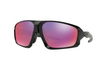 Image of Oakley FIELD JACKET OO9402 Progressive Prescription Sunglasses, 64mm, Polished Black, OO9402-940201-64-PRO