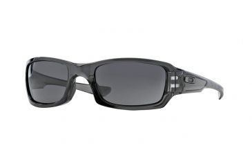Image of Oakley FIVES SQUARED OO9238 Single Vision Prescription Sunglasses OO9238-923805-54 - Lens Diameter 54 mm, Frame Color Grey Smoke