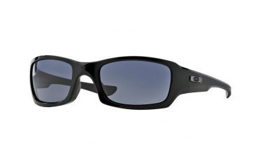 Image of Oakley FIVES SQUARED OO9238 Single Vision Prescription Sunglasses OO9238-923804-54 - Lens Diameter 54 mm, Frame Color Polished Black