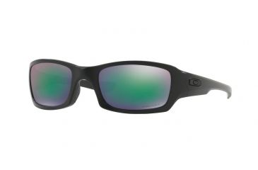 Image of Oakley Fives Squared OO9238 Single Vision Prescription Sunglasses OO9238-923815-54 - Lens Diameter 54 mm, Frame Color Matte Black