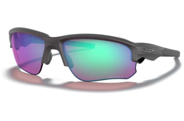 Image of Oakley Flack Draft A Sunglasses, Steel Frame, Prizm Golf Lens, 70mm, OO9373-937304-70