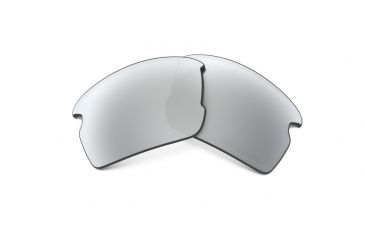 Image of Oakley Flak 2.0 Polarized Replacement Lenses, Chrome Iridium, ROO9295CB 2153