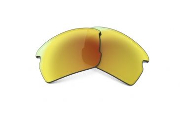Image of Oakley Flak 2.0 Polarized Replacement Lenses, Fire Iridium, ROO9295CB 2154
