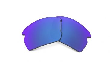 Image of Oakley Flak 2.0 Polarized Replacement Lenses, Sapphire Iridium, ROO9295CB 2147