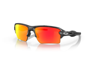 Image of Oakley Flak 2.0 XL OO9188 Progressive Prescription Sunglasses, 59mm, Black/Camo, OO9188-918886-59-PRO