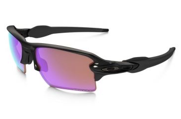Image of Oakley Flak 2.0 XL Sunglasses Polished Black Frame, Prizm Golf Lens-OO9188-05