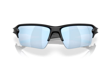 Image of Oakley Flak 2.0 XXL Sunglasses, Matte Black, PRIZM Deep Water Polarized, PRIZM Deep Water Polarized, OO9488-0563