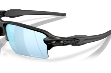 Image of Oakley Flak 2.0 XXL Sunglasses, Matte Black, PRIZM Deep Water Polarized, PRIZM Deep Water Polarized, OO9488-0563