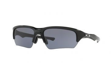 Image of Oakley FLAK BETA A OO9372 Progressive Prescription Sunglasses OO9372-937201-65 - Lens Diameter 65 mm, Frame Color Polished Black