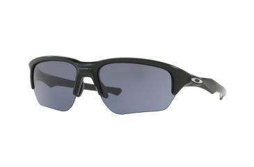 Image of Oakley FLAK BETA OO9363 Sunglasses 936301-64 - Matte Black Frame, Grey Lenses