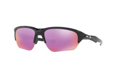 Image of Oakley FLAK BETA OO9363 Sunglasses 936304-64 - Polished Black Frame, Prizm Golf Lenses