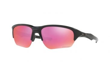 Image of Oakley FLAK BETA OO9363 Sunglasses 936306-64 - Matte Black Frame, Prizm Trail Lenses