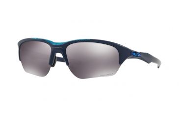Image of Oakley FLAK BETA OO9363 Sunglasses 936311-64 - Matte Navy Frame, Prizm Black Lenses