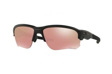 Image of Oakley FLAK DRAFT OO9364 Sunglasses 936411-67 - Matte Black Frame, Prizm Dark Golf Lenses