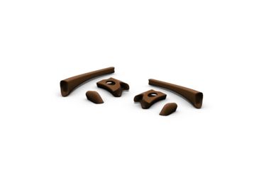 Image of Oakley Flak Jacket Earsock/Nosepad Kit, Rootbeer, ROOKIT000 06-211