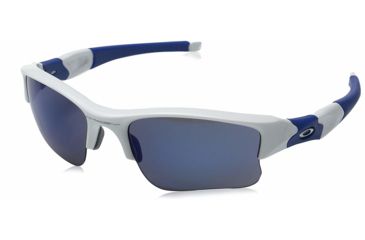 Image of Oakley FLAK JACKET XLJ OO9009 Progressive Prescription Sunglasses OO9009-03-941-63 - Lens Diameter 63 mm, Frame Color Polished White