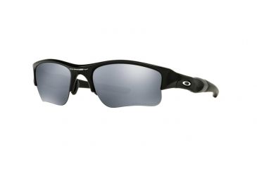 Image of Oakley FLAK JACKET XLJ OO9009 Progressive Prescription Sunglasses OO9011-12-903-63 - Lens Diameter 63 mm, Frame Color Jet Black