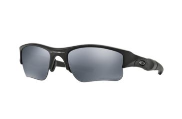 Image of Oakley FLAK JACKET XLJ OO9009 Progressive Prescription Sunglasses OO9009-24-433-63 - Lens Diameter 63 mm, Frame Color Matte Black